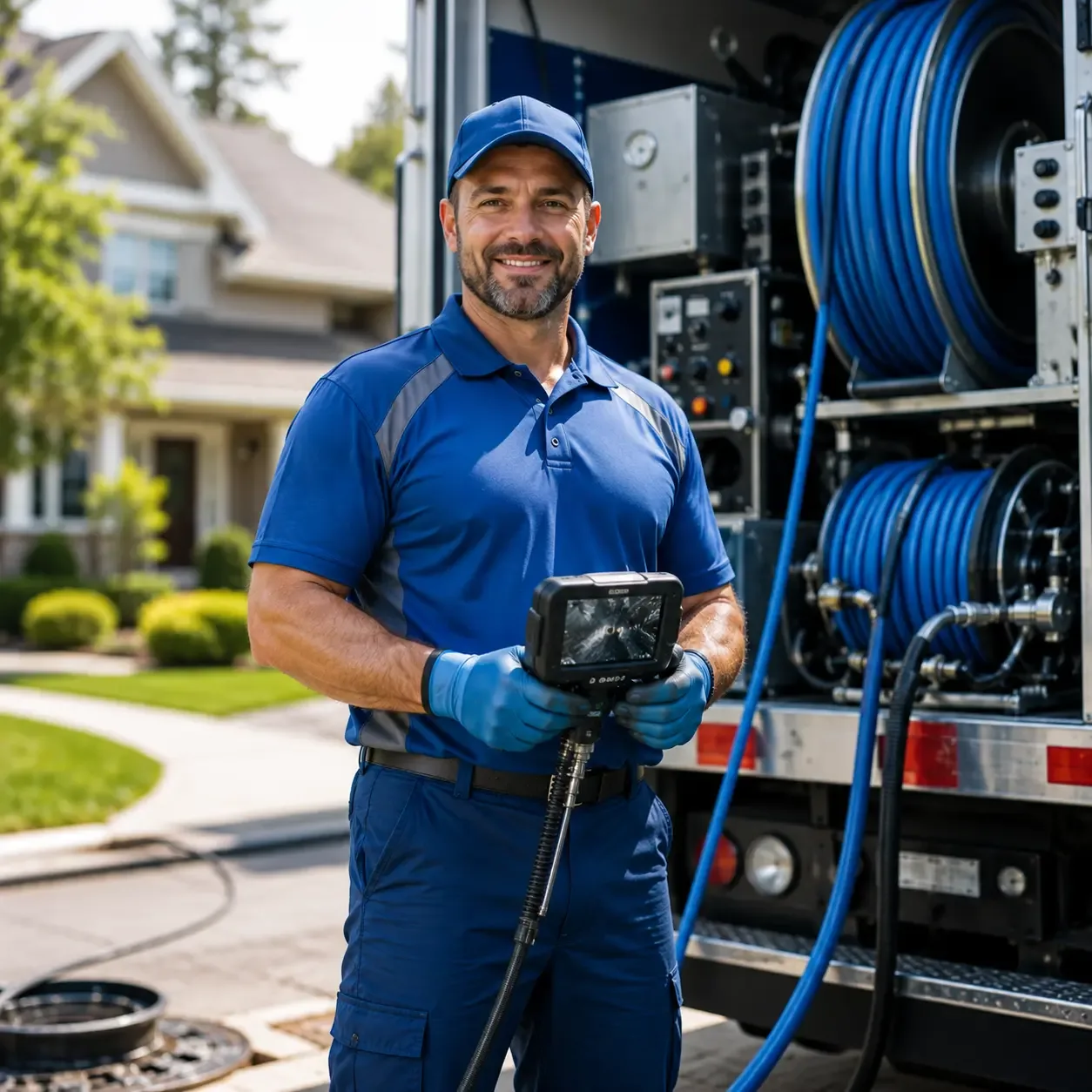 Local outdoor drain cleaning specialists in Stow, OH